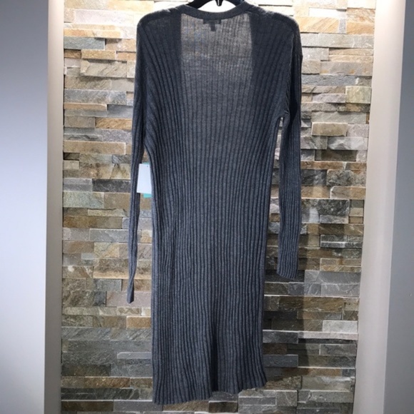 Abound Long Ribbed Construction Cardigan - Picture 5 of 7